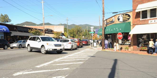 Southbound turns onto Cherry Street will soon be prohibited, as the Town of Black Mountain moves forward with plans to convert the downtown road to a one-way, northbound pattern.